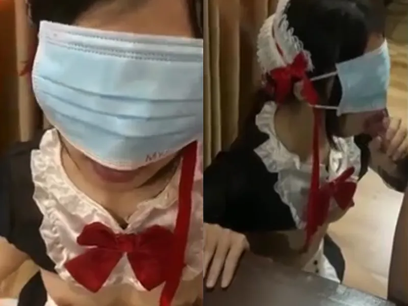 Người yêu việt dâm cosplay nô lệ liếm mút con cậu bé điêu luyện